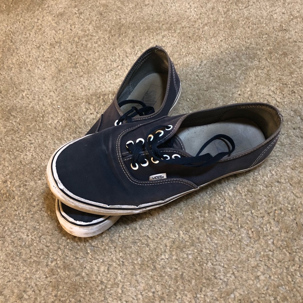 Dark Blue Vans